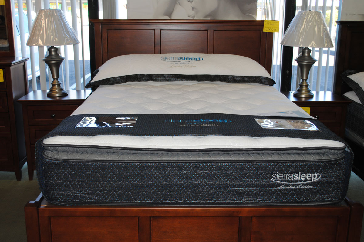 sierra sleep plush mattress set